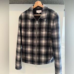 Reiss Monochrome Checkered Jacket